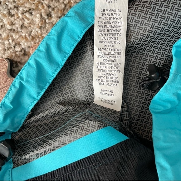 LL Bean Challenger 3 in 1 Waterproof Winter Jacket Ski Blue Primaloft Medium - Picture 7 of 11